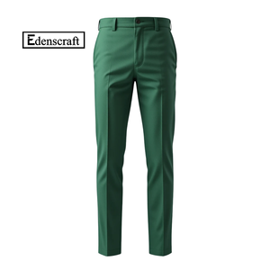 Pantaloni formali classici da uomo comodi pantaloni eleganti da ufficio grigi ideali per incontri d'affari eventi pantaloni firmati - Product Image 2