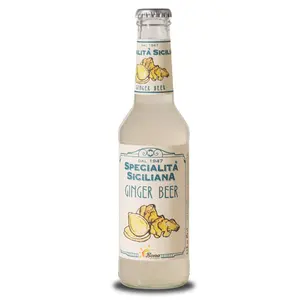 Made In Italy Beverage Carbonated Drink Soft Drink Alcohol Free 275 Ml Digestive Sicilian Specialty Ginger Beer