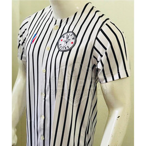 Ropa deportiva transpirable de Jersey de béisbol personalizada de alta calidad con precio de fábrica de servicios OEM - Product Image 6