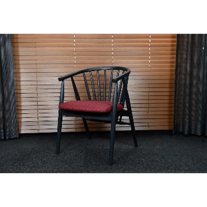 Sillas de sala de estar de madera modernas duraderas para uso en exteriores y comedor de hotel - Product Image 1