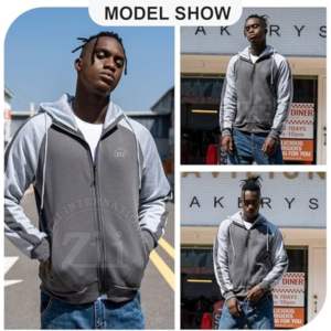 Sweat-shirt et pantalon en molleton 100% coton, surdimensionné, lourd, pour l'hiver, avec logo brodé, anti-froissement, respirant, personnalisable - Product Image 4