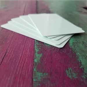Custom OEM PVC Plastic Plain <b>Card</b> Blank CR80 Standard 30mil for Custom Printing, School ID, Office Access, and <b>Membership</b> <b>Cards</b> - Product Image 1
