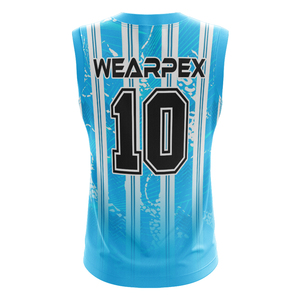 Maillot de basket-ball réversible de haute qualité 100% polyester, personnalisé, respirant, ensemble d'uniformes d'entraînement pour hommes - Product Image 3