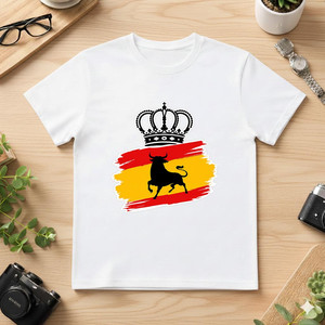 T-Shirt Unisex 100% Cotone 210GSM Stile Casual Streetwear Vestibilità Oversize (da XS a 2XL) Stampa Serigrafica Modello 'Dried' - Product Image 1