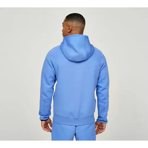 Ensemble de survêtement unisexe à manches longues en molleton 100% coton 220g avec logo personnalisé, nouveau design respirant, vêtements de sport de haute qualité, sweat-shirt - Product Image 3