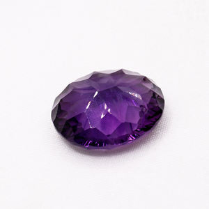 Acheter 100% véritable naturel 26mm x 21mm 43 cts forme ovale violet améthyste pierre précieuse en vrac pour la fabrication de bijoux au prix de gros - Product Image 6