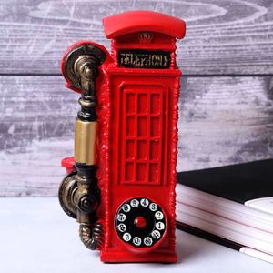 Phonebooth Résine Léger Contemporain Table Top Accent Élégant Salon Décor À La Maison Accessoire - Product Image 1