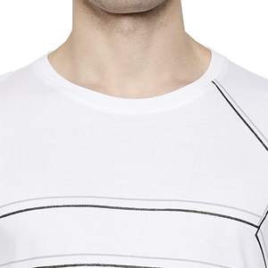 Camiseta Antiarrugas para Hombre y Mujer, 100% Algodón Melange, Ecológica, Teñida con Hilo, Impresión Digital por Sublimación, Bordado, Tejido de Punto, 180g - Product Image 3