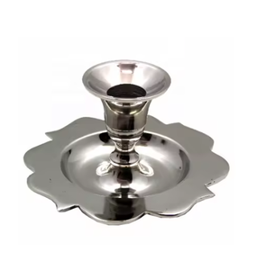 Support de bougie en métal de qualité supérieure, base en forme d'étoile, fait main, décoratif pour la maison, à prix attractif - Product Image 3