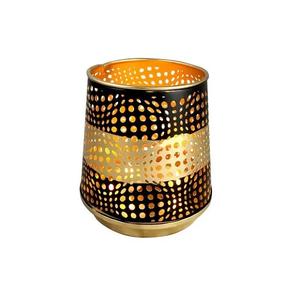 Porte-bougie en métal conçu pour la décoration contemporaine, offrant un arrangement élégant de la lumière des bougies - Product Image 5