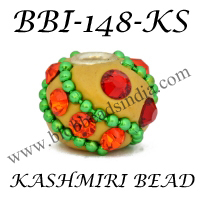 Cuentas de Lakh de Cachemira de Lujo, Cuentas de Lakh Duraderas y Coloridas, Perfectas para Joyería y Cuentas de Cachemira Coloridas de la India - Product Image 3