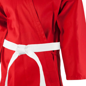 Costumes de karaté de conception la plus à la mode pour l'entraînement et la compétition Costumes de karaté avec logo personnalisé - Product Image 4