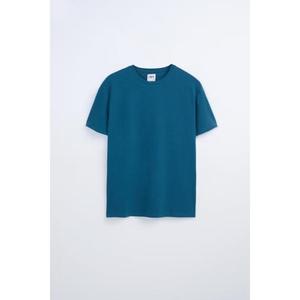 เสื้อยืดลำลองสีทึบสำหรับคู่รักเสื้อยืดผ้าฝ้าย100% แฟชั่นชุดรูปแบบใส่ได้ทั้งชายและหญิงขายส่ง - Product Image 5