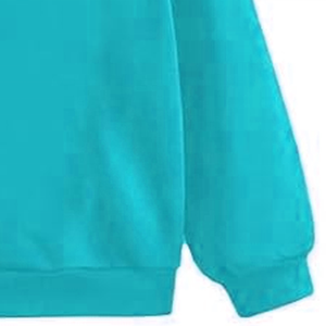 Pull-over ample à col zippé personnalisé Sweat-shirt de broderie scolaire Impression bouffante d'hiver Serviette en polyester/coton avec logo - Product Image 2