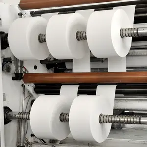 Trực tiếp nhiệt nhãn mã vạch nhãn cuộn trắng in ấn nhiệt giấy Sticker 100x150 mét
