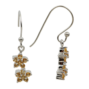 Manufacturer classic simple design rose gold plated <b>earrings</b> 925 sterling <b>silver</b> chrysoprase gemstone <b>dangle</b> drop <b>earring</b> - Product Image 4