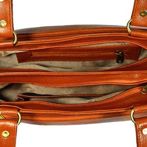 Bolso de Mano de Cuero para Mujer, Diseño de Lujo, Estilo Elegante, Informal, para Uso Diario, Ligero, con Cierre de Cremallera - Product Image 6