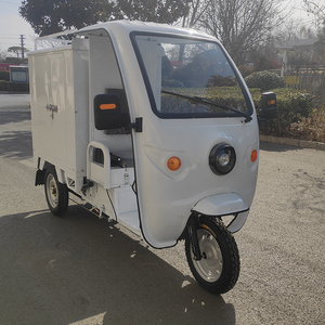 Vélo cargo <span class=keywords><strong>électrique</strong></span> à 3 roues pour la livraison urbaine de colis et de nourriture avec moteur puissant et batterie longue autonomie - Product Image 5