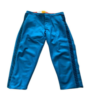 Pantalones de Trabajo de Algodón Azul para Hombre, Pantalones de Mecánico Resistentes, Reproducción Americana de Pantalones de Oficina Confederados - Product Image 1