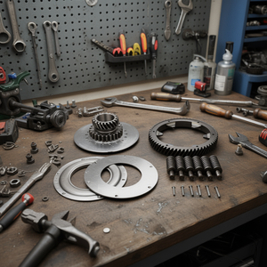 Kit primaire Pinasco 24-65 avec 7 ressorts à dents hélicoïdales en acier allié pour système de transmission de moto, neuf, fabriqué en Italie, pièce de rechange - Product Image 3