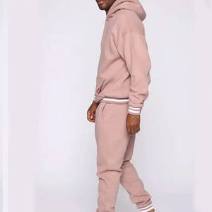 Wholesale Custom Designed <b>Men</b> Windbreaker Tracksuit Zipper <b>Jacket</b> Pants Set Printed 100% Cotton Quick Dry Breathable Gym Jogging - Product Image 3