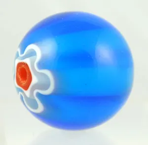 Grandes perles Chevron en verre de 30mm de différentes couleurs Bijoux créatifs Bracelet Crystal Lampwork Making Diverses perles de verre en cristal - Product Image 3