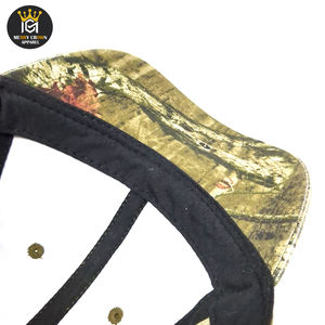 El más nuevo diseño de gorras de béisbol de caza ecológicas OEM ODM hechas en Pakistán fáciles de usar para adultos al por mayor - Product Image 6