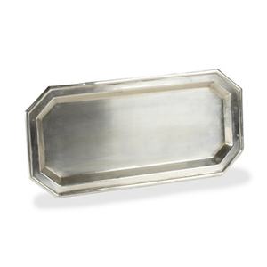 Grande vente Plateau de dattes en acier inoxydable de taille personnalisée Plateau de service de forme rectangulaire au design classique à vendre - Product Image 4