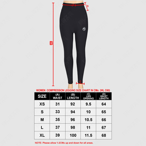 กางเกงเลกกิ้งออกกำลังกายผู้หญิงเอวสูง คุณภาพดี แฟชั่นลำลอง ทันสมัย แห้งเร็ว ระบายอากาศได้ดี - Product Image 6