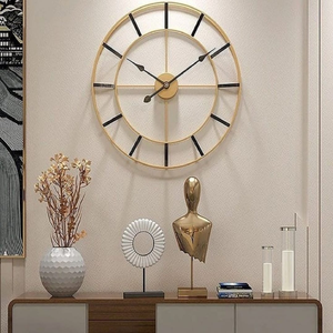 Sofisticados Relojes de pared de metal a granel, relojes elegantes a precio de mayorista, decoración moderna para el hogar, diseños elegantes y vintage. - Product Image 5