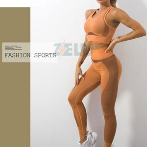 Conjunto de Yoga para Mujer con Logotipo Personalizado de Nuevo Diseño, Secado Rápido, Transpirable, Ligero, Precio Económico, Conjunto de Yoga al por Mayor - Product Image 6