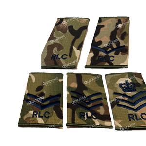 Técnico de municiones RLC Royal Logistic Corps Multicam Rank Slides Royal Logistics Corps RLC Rank Slides/Charretera Par - Product Image 5