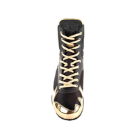 Bottes de boxe professionnelles de haute qualité pour hommes, fermeture à lacets, cuir, antidérapantes, respirantes, légères, adhérence par tous les temps