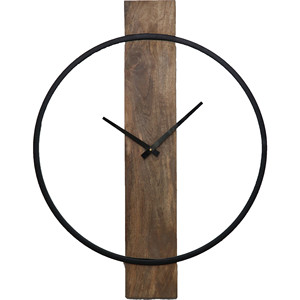 Reloj de pared decorativo de Metal de madera de alta calidad personalizado de latón AK, reloj moderno silencioso para decoración del hogar - Product Image 3