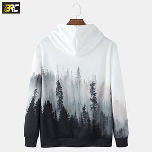 รูปแบบใหม่ของการออกแบบเสื้อฮู้ดแขนไหล่ของผู้ชายเสื้อฮู้ดแบบสบายๆ - Product Image 2