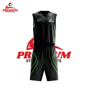 Maillot de basket-ball à sublimation personnalisée ensemble d'uniformes d'équipe à quantité minimale de commande bas - Product Image 1