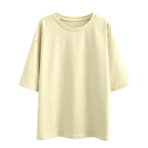 Camiseta de Hombros Caídos, Cómoda, Lisa, Talla Grande, 6XL, Color Sólido, Camisetas para Hombre y Mujer, Haus Industries - Product Image 2