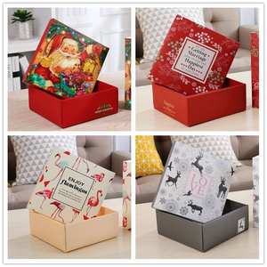 Boîte d'emballage personnalisée en papier d'art fait main de haute qualité pour vêtements et cosmétiques, boîte à deux pièces avec couvercle, impression offset, logo personnalisé - Product Image 3