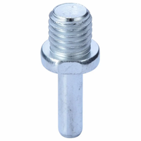 Adaptateur de broche pour vis en acier inoxydable M10/M14/M16, support de brosse métallique, brosse en mousse de polissage pour perceuse-meuleuse pour usage automobile/pierre - Facile à utiliser
