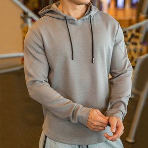 Vente chaude Couleurs Personnalisées 100% Coton Hommes Hoodies Plus La Taille Casual Streetwear Ourlet Incurvé Respirant Conception Logo Personnalisation - Product Image 4