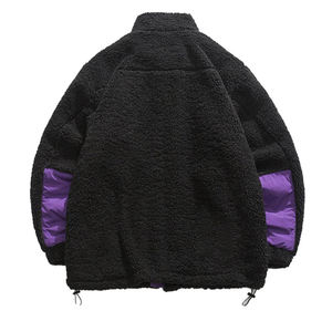 Veste thermique en coton à capuche décontractée à carreaux épaisse et chaude pour homme SMITHY SPORTS M-5XL, automne-hiver, doublure en fausse fourrure - Product Image 2
