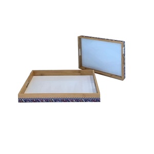 Estilo único, acabado natural, hoteles, restaurantes, hogar, cocina, uso de servicio, platos deliciosos, bandeja de madera para servir - Product Image 1