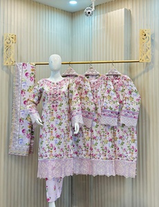 Ssumaira's Luxury Formal Collection Pakistán e India Shalwar Kameez Trajes en tela de gasa Ropa formal - Product Image 6