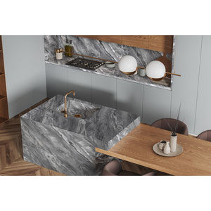 Encimeras de Cuarzo Calcita Pulido a Medida para Cocinas y Baños, Impermeables, Prefabricadas y Cortadas para Proyectos Hoteleros - Product Image 1