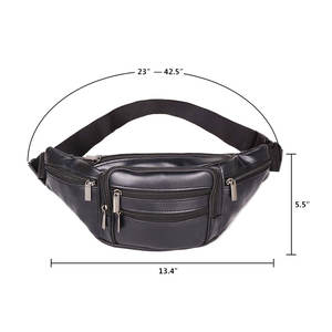 ขายส่งที่ขายดีที่สุดน้ำหนักเบาแห้งเร็วเอวและไหล่กระเป๋าออกแบบที่กำหนดเองสีทึบกระเป๋าสะพาย - Product Image 4