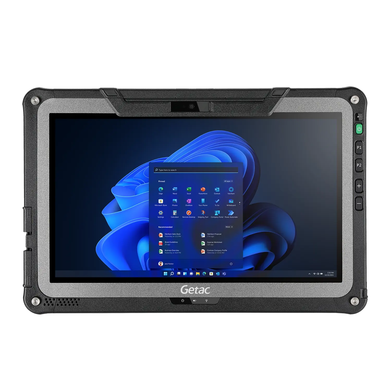 Getac F110-tam sağlam 11.6 inç tablet PC kapalı ve açık kullanım için