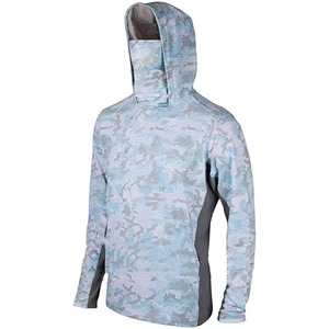 ชุดตกปลาใหม่ชุดตกปลาเสื้อยืดแขนยาวสำหรับผู้ชายชุดตกปลาป้องกันแสงแดดสำหรับกลางแจ้งป้องกันยูวีฤดูร้อน - Product Image 6