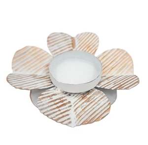 Top Vente De Luxe Designer Antique Fer Décoratif T Lumière Titulaire Brun Couleur Classique Conception Bougeoir Personnalisé - Product Image 6