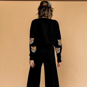 Ensemble pour femmes Streetwear de qualité supérieure Sweatsuits personnalisés Ensemble 2 pièces décontracté Tenue pour femme Fitness Sport Sweatsuits - Product Image 2