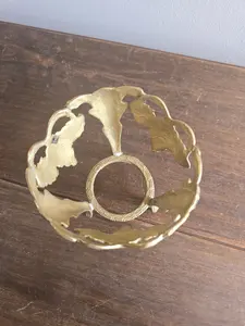 ชามโลหะตกแต่งหรูหรา ชามทรงกลมยอดนิยมระดับโลก สำหรับตกแต่งโต๊ะอาหาร ปลอดภัย ผลิตโดย Zahid Exports Dishes & Plated - Product Image 4